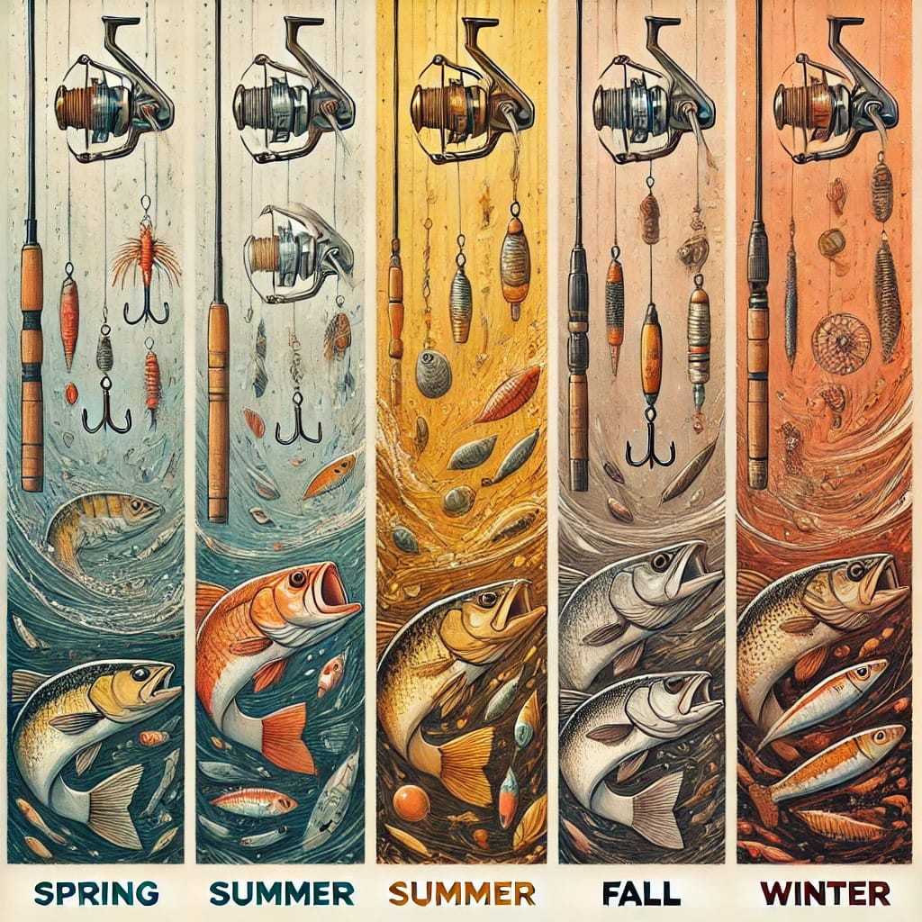 Adapting Tackle to Seasonal Water Changes